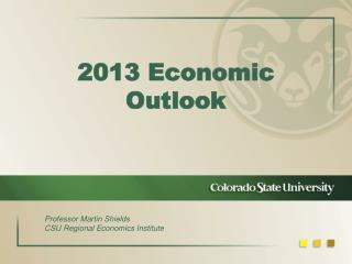 2013 Economic Outlook