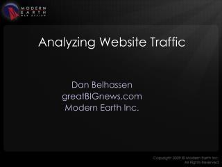 Analyzing Website Traffic