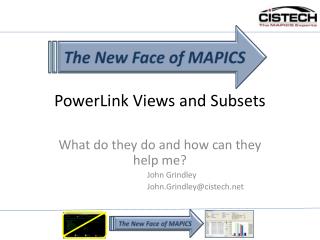 PowerLink Views and Subsets