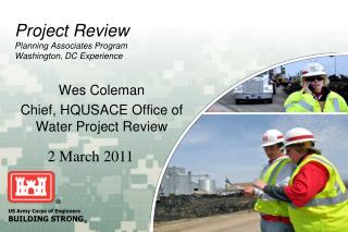 Project Review Planning Associates Program Washington, DC Experience