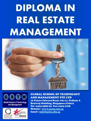 DIPLOMA IN REAL ESTATE MANAGEMENT