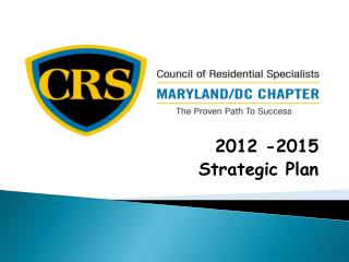 2012 -2015 Strategic Plan