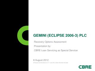 Gemini (Eclipse 2006-3) plc