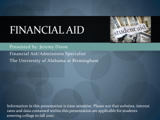 Financial Aid