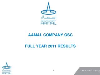 AAMAL COMPANY QSC FULL YEAR 2011 RESULTS