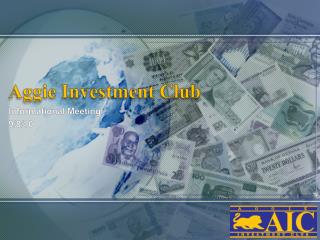 Aggie Investment Club