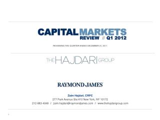 CAPITAL MARKETS REVIEW // Q1 2012