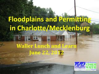 Floodplains and Permitting in Charlotte/Mecklenburg