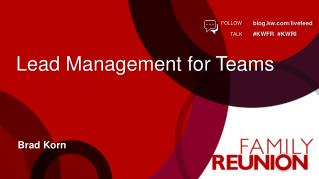 Lead Management for Teams