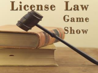 License Law