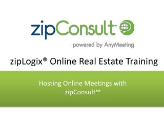 zipLogix® Online Real Estate Training