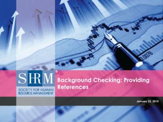 Background Checking: Providing References