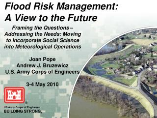 Flood Risk Management: A View to the Future