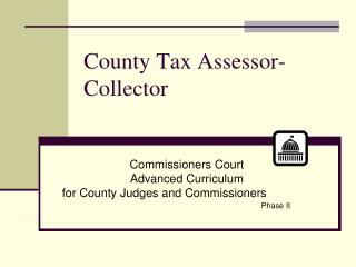 County Tax Assessor-Collector