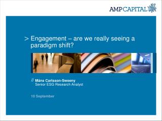 Engagement – are we really seeing a paradigm shift?