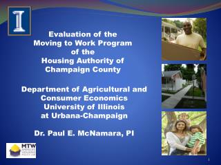 Evaluation of the Moving to Work Program of the Housing Authority of Champaign County