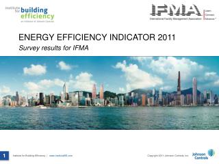 Energy efficiency indicator 2011