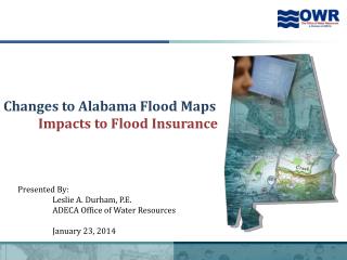 Changes to Alabama Flood Maps Impacts to Flood Insurance