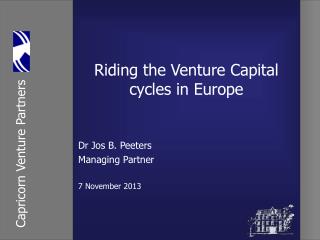 Riding the Venture Capital cycles in Europe
