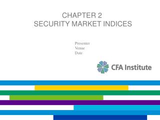 Chapter 2 Security Market Indices