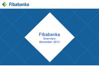 Fibabanka Overview December 2013