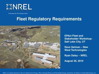 Fleet Regulatory Requirements