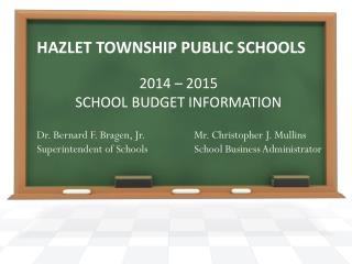 HAZLET TOWNSHIP PUBLIC SCHOOLS