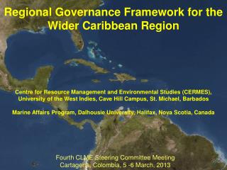 Regional Governance Framework for the Wider Caribbean Region
