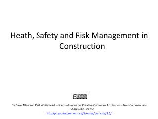 PPT - Construction Safety Management PowerPoint Presentation, Free ...