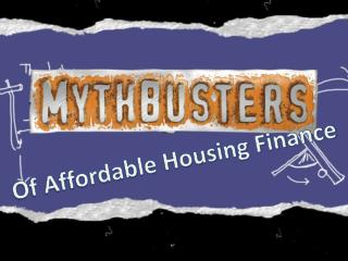 Of Affordable Housing Finance