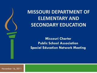 Missouri department of elementary and secondary education