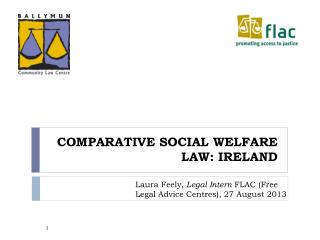 COMPARATIVE SOCIAL WELFARE LAW: IRELAND
