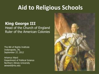 Aid to Religious Schools