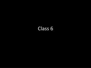 Class 6