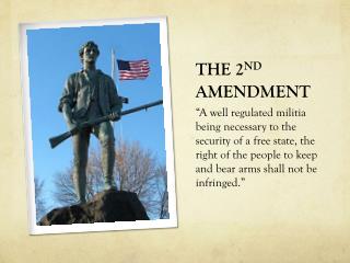 THE 2 ND AMENDMENT