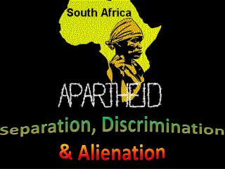 Separation, Discrimination &amp; Alienation