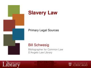 Slavery Law