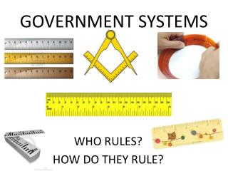 GOVERNMENT SYSTEMS