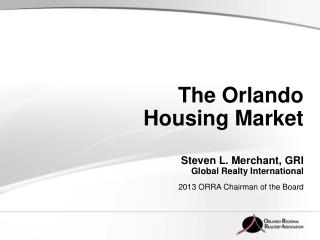 The Orlando Housing Market