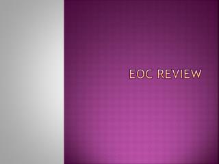 EOC review