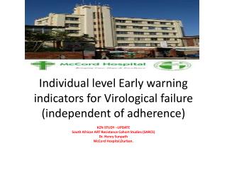 Individual level Early warning indicators for Virological failure (independent of adherence)