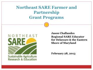 Northeast SARE Farmer and Partnership Grant Programs