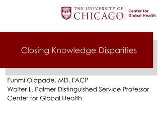 Closing Knowledge Disparities