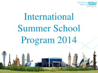 International Summer School Program 2014