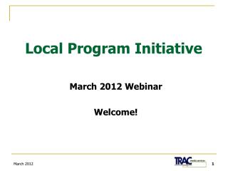 Local Program Initiative