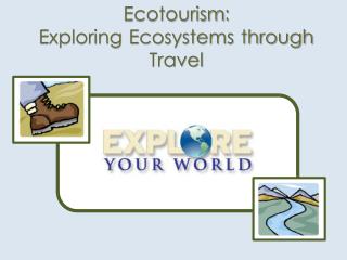 Ecotourism: Exploring Ecosystems through Travel