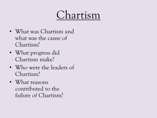 Chartism