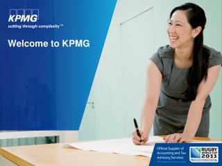 Welcome to KPMG
