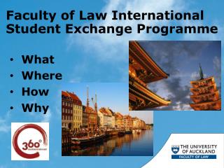 Faculty of Law International Student Exchange Programme