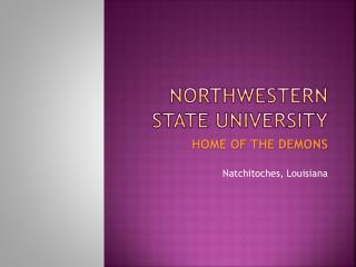 Northwestern State university